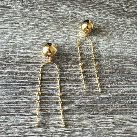 BohemianādropāearringsāN383 - Picture 4 of 4